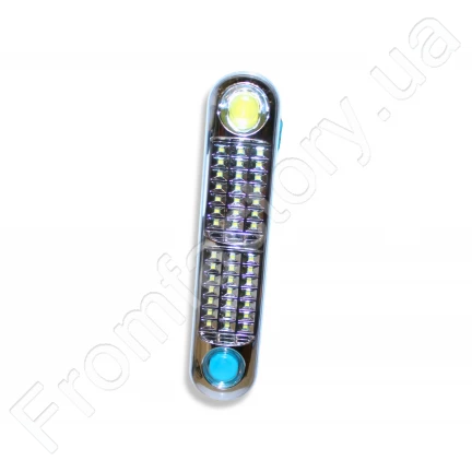Фонарь/портативная светодиодная лампа с солнечной панелью/2 режима освещения YL-8683/24см/5см/220B