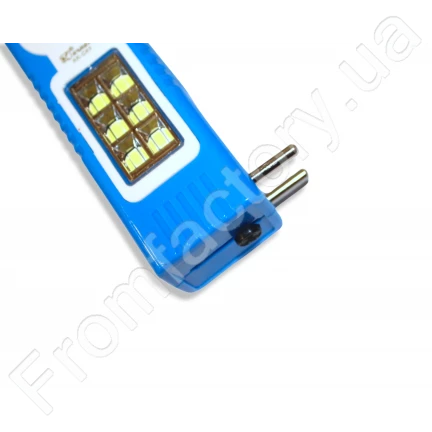 Ліхтарик ручний акумуляторний із зарядкою від мережі АК-С62 220В/7W/15см/5см