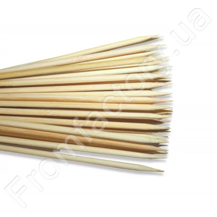 Палочки шашлычные бамбуковые 30см/Ø0.3см/≈80шт