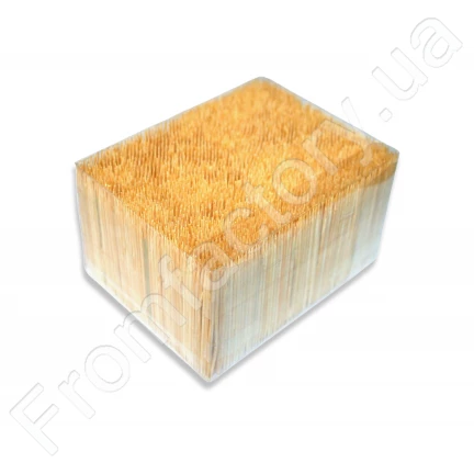 Зубочистки бамбукові двосторонні в коробці ≈1610шт