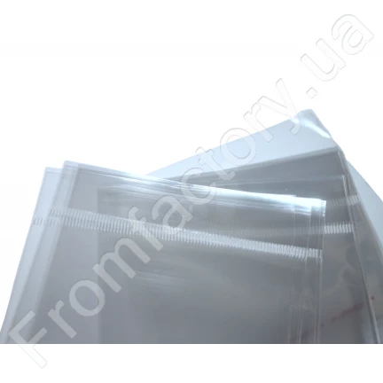Пакеты Фасовочные полиэтиленовые с клейкой лентой 7х7.5 с отверстием/0.3мм/20шт