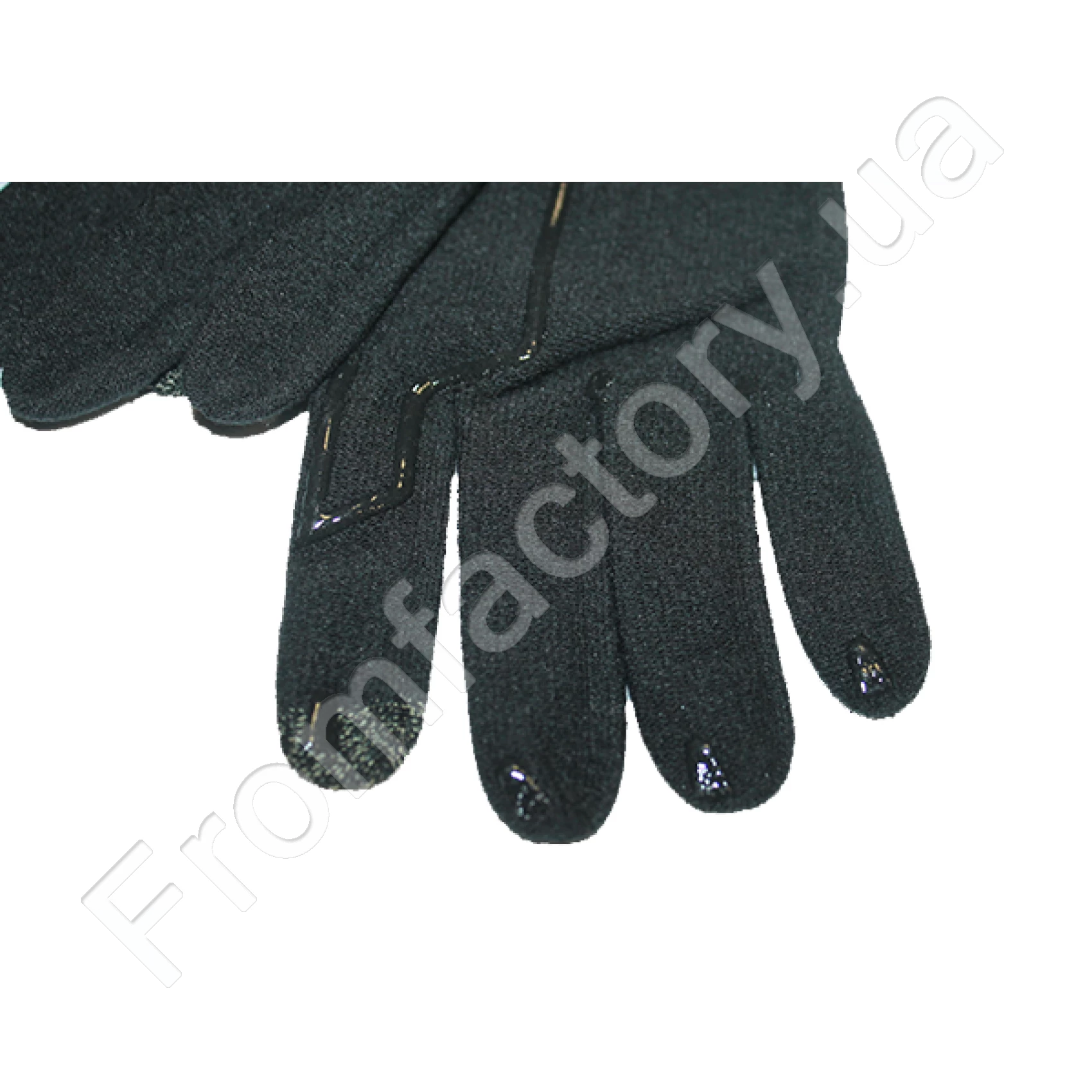 Перчатки для сенсорного экрана Decathlon разные размеры черные
