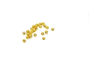 Кульки маленькі біжутерні/стопи для намиста Золото 1мм/10шт
