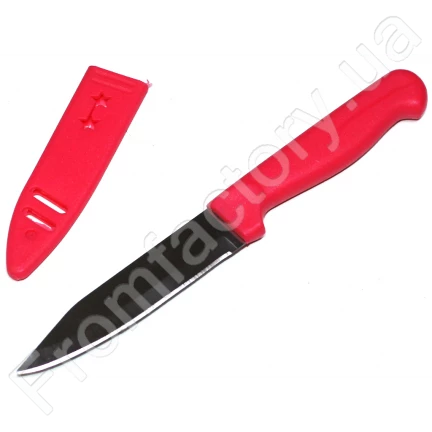 Нож кухонный в пластиковом чехле 20см/10см