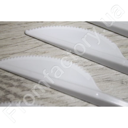 Нож пластиковый одноразовый набор 10шт/16.5см