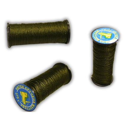 Нитки взуттєві хакі поштучно