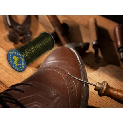 Нитки взуттєві хакі поштучно