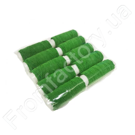 Нитки резиновые Зеленые 1шт/0.9мм/25м