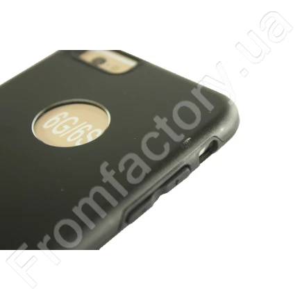 Чохол Apple IPhone 6/6S задня кришка металева/Чорний