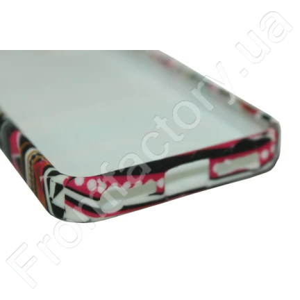 Чехол на заднюю панел/Орнамент/Apple Iphone/резиновый/5/5s/SE