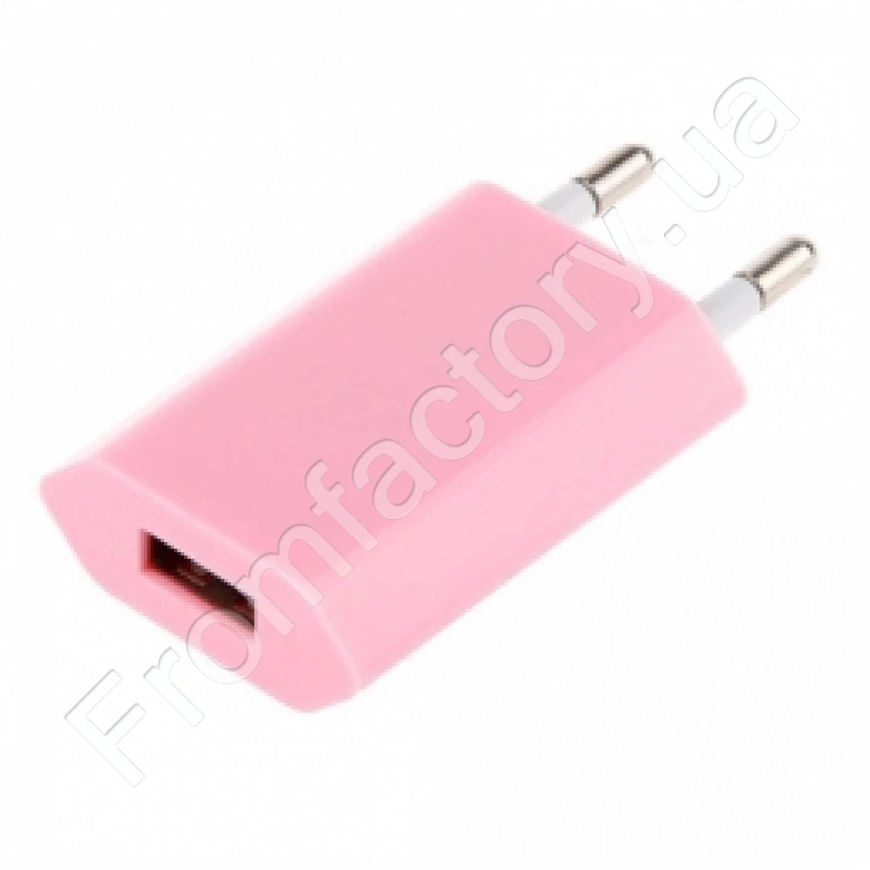 Адаптер питания USB  5Вт/1А разные цвета